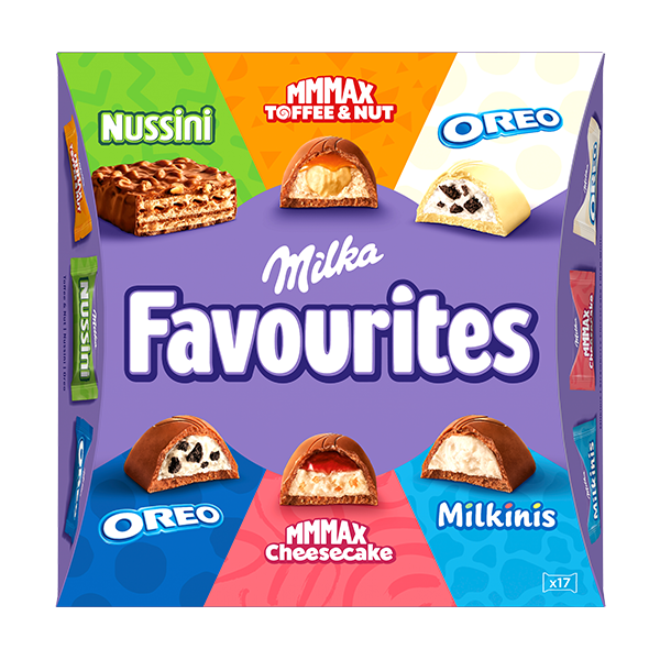 Milka Favourites 158 g (17 ud) Mondelez