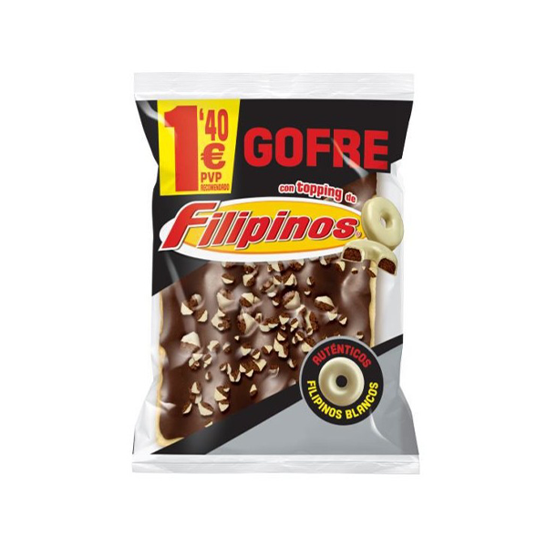 Gofre Filipino negro (12 ud) 100 g