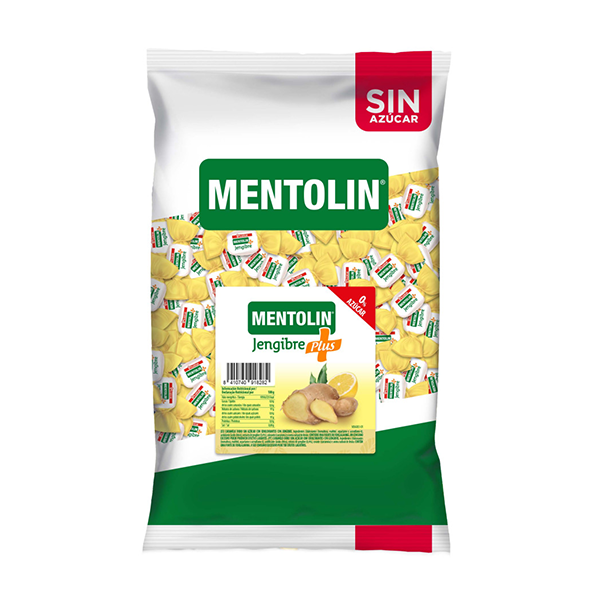 Mentolín Plus Jengibre Sin Azúcar 1 kg Lacasa