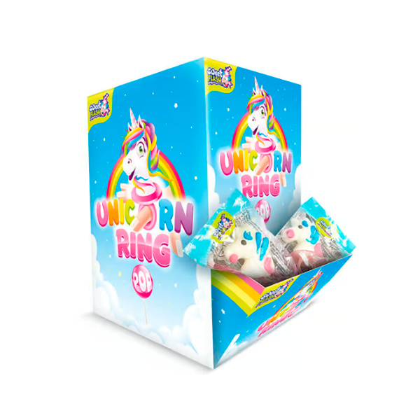 Rings Pop Unicornios 60 g (12 ud) Sweet Flash
