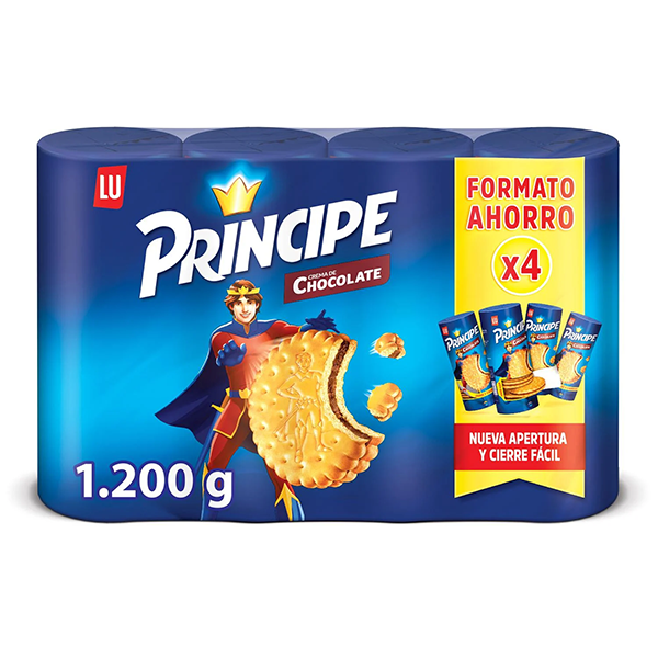 Pack Príncipe 4 x 300 g (6 ud) Mondelez