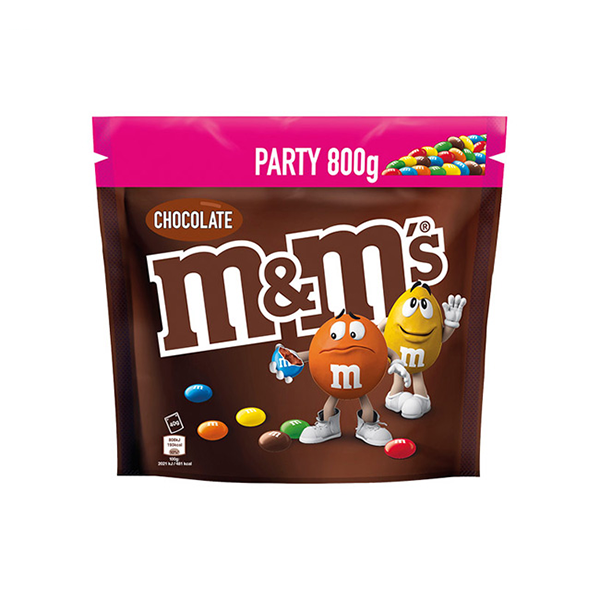 M&M Chocolate Pouch 800g (Mars)