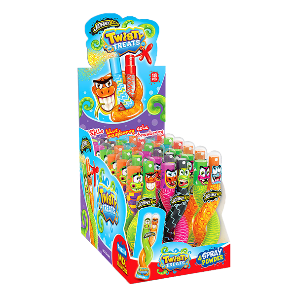 Twisty Treats Spray (18 ud) Disgo