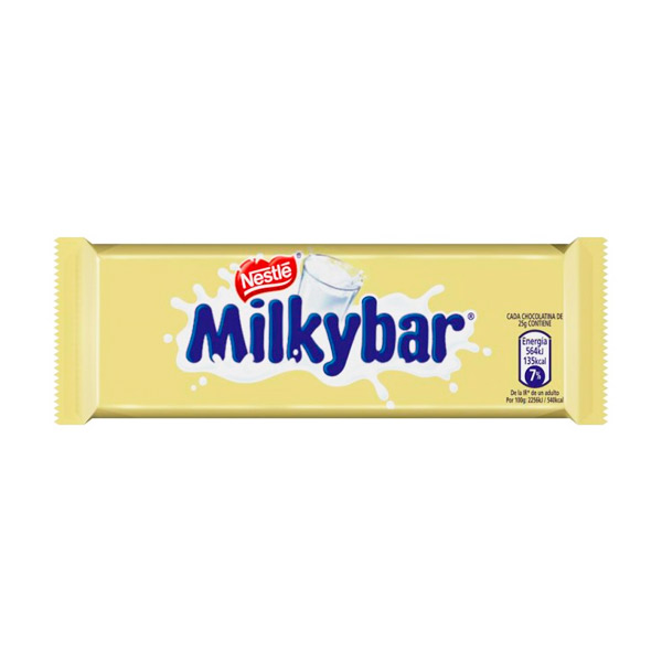 Milkybar 25 g (18 ud) Nestlé