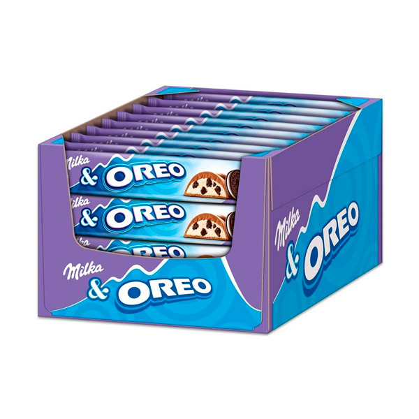 Barritas Milka Choco Oreo 37 g (24 ud)