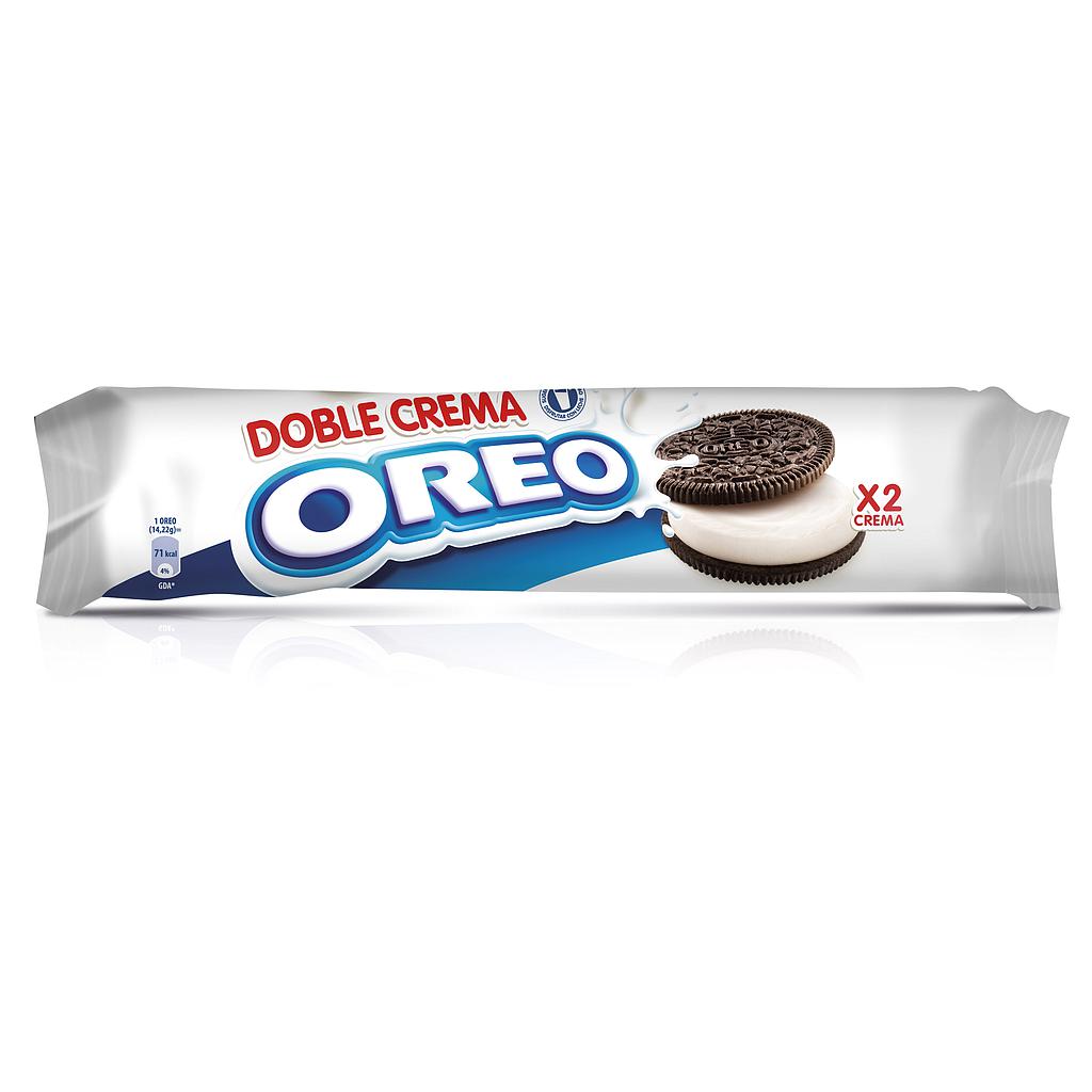 Oreo doble crema 157 g (16 ud)