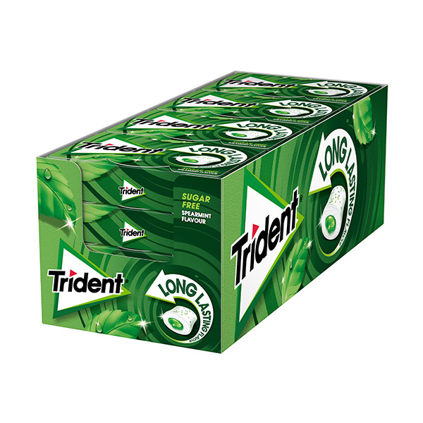 Trident 60 minutos hierbabuena 16 ud