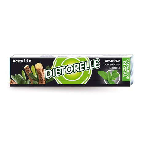 Dietorelle Regaliz Stevia 24x27grs