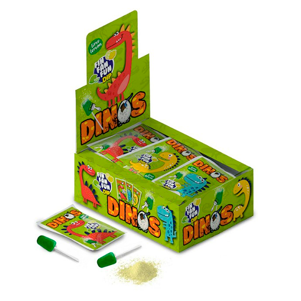 Sobres Soda Dinos Lima Limón (40 ud) Cerdán