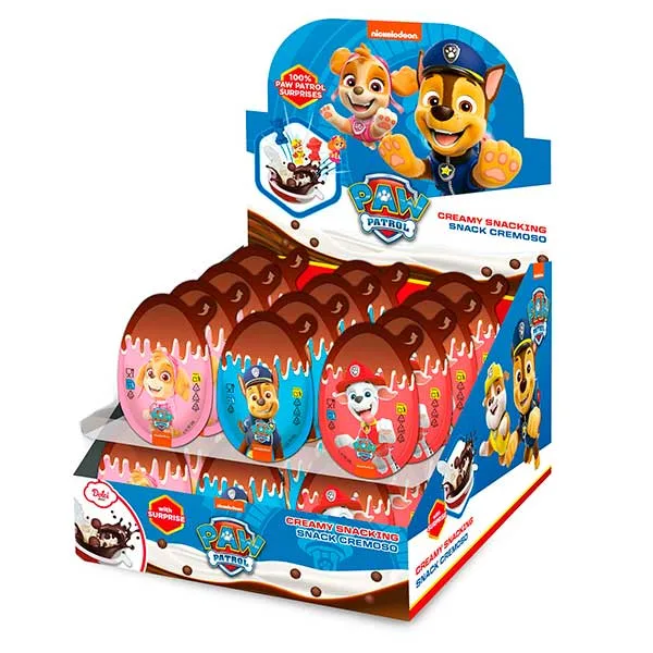 Huevo Crush & Cream Paw Patrol 24 ud Cool Candies