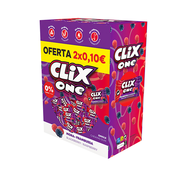 Clix One Mora 150 ud (2 x 0.10€) Fleer