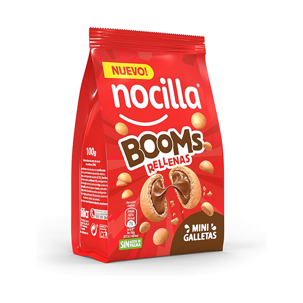 Booms Nocilla 100 g (12 ud) Idilia
