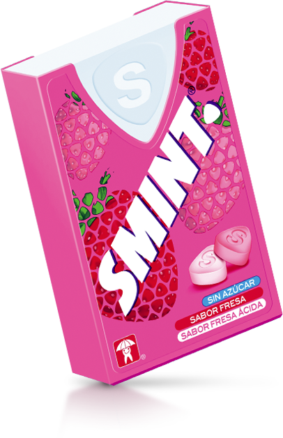 Smint Fluor Fresa 12u