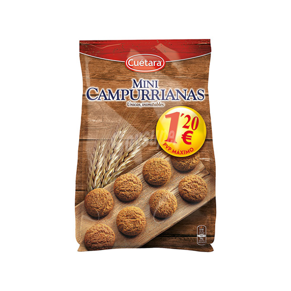 Mini Campurrianas 1,20 260 g (6 ud) Cuétara