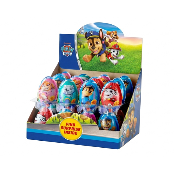 Huevo Cream Patrulla Canina 24 ud Bip Candy