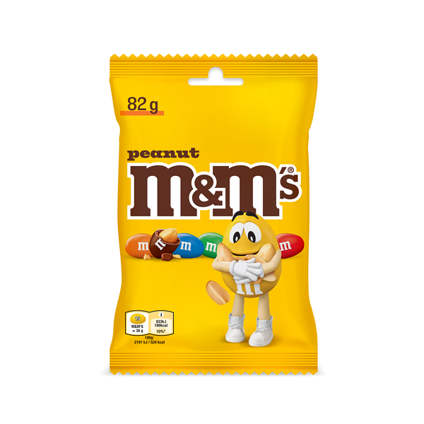 M&M's Cacahuete 82g (16 ud)