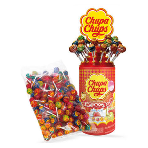 Chupa Chups The Best Of Tubo 100 + Bolsa 120
