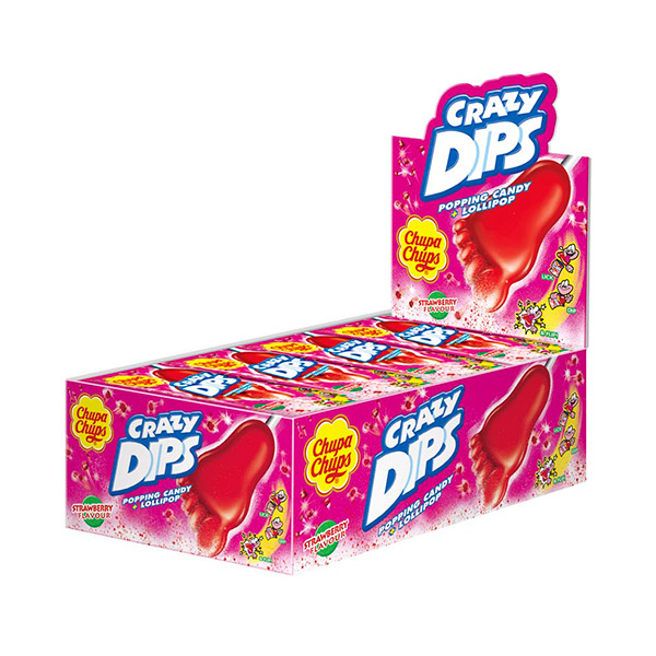 Crazy Dips Fresa 14 g (24 ud)