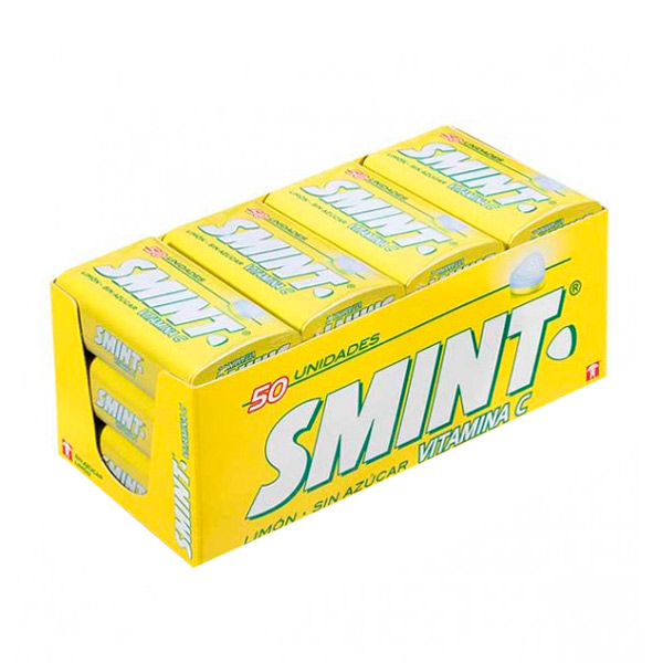 Smint Tin Limón 12 ud