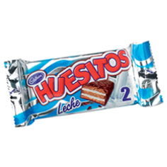 Huesitos Leche X2 18u/