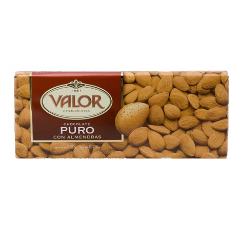Choco Puro Almendra 250g Valor