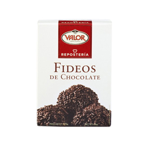 Fideos Chocolate 225grx10u Valor