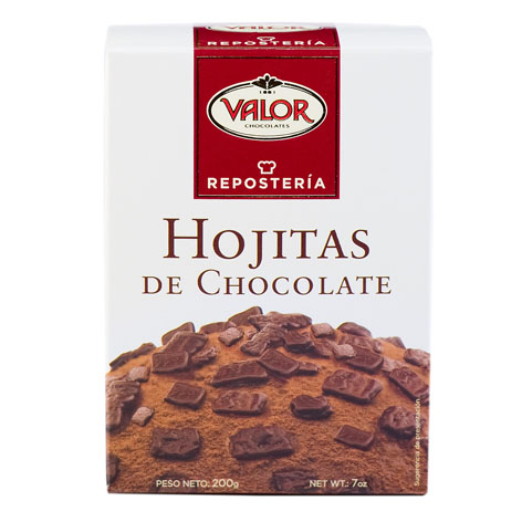 Hojitas De Chocolate 200grx10u Valor