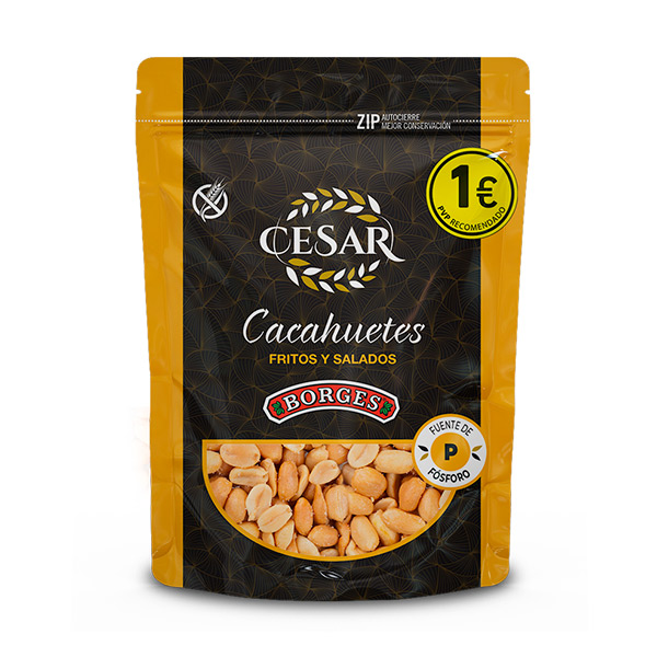 Cesar Cacahuetes 100 g (8 ud) Borges