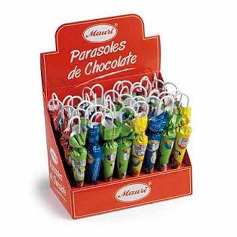 Parasol Chocolate Grande 35gx40u Lacasa