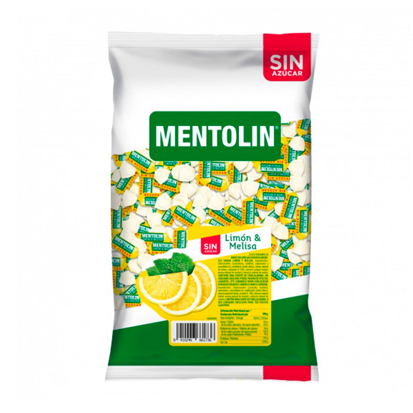 Mentolin Limón-Melisa sin azúcar 1 kg Lacasa