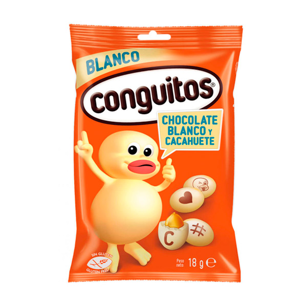 Conguitos Blancos 90g X 24ud Lacasa