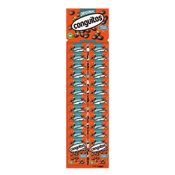 Conguitos negros panoplia 18 g (24 ud) Lacasa