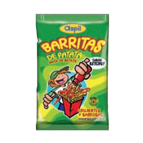 Barrita Patata Ketchup 14gr 40u/