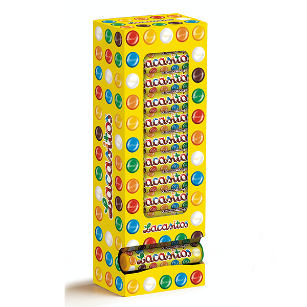 Expositor Tubo Lacasitos 36 ud Lacasa
