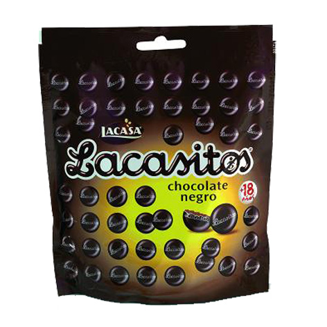 Lacasitos Negro Doypack 170grx18u Lacasa