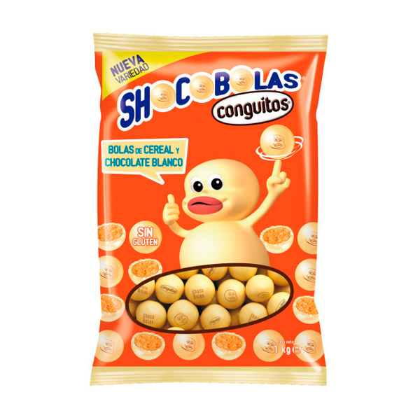Shocobolas blancas 1 kg Lacasa