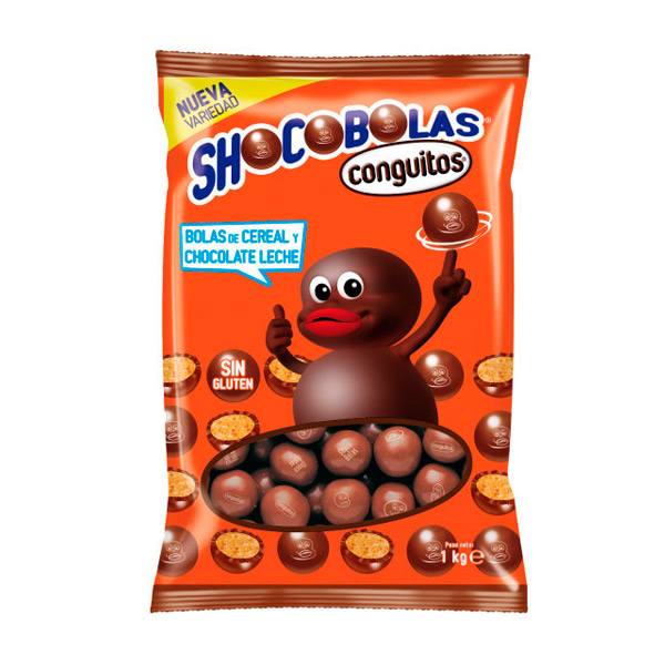 Shocobolas negras 1 kg Lacasa