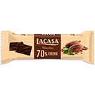 Chocolatina 70 Cacao 25g (16 ud) Lacasa