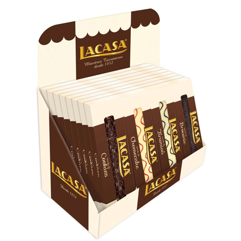 Expositor Sobremesa Turrones 100grsx20u Lacasa