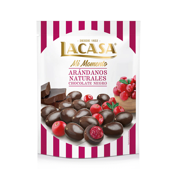 Arandanos Chocolate Negro Doypack 125gx9u Lacasa