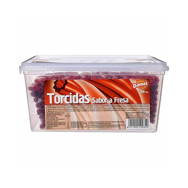 Torcidas fresa 200 ud Damel
