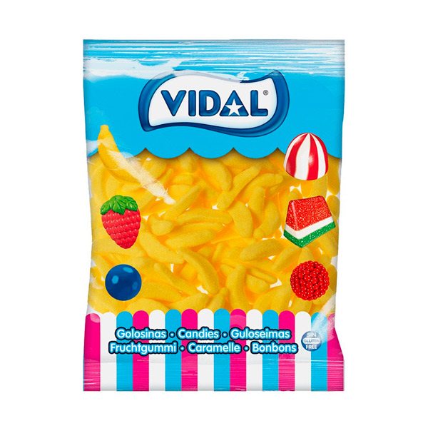 Bananas gigantes azúcar 1 kg Vidal