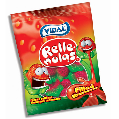 Fresas Rellenas B-100grs Vidal
