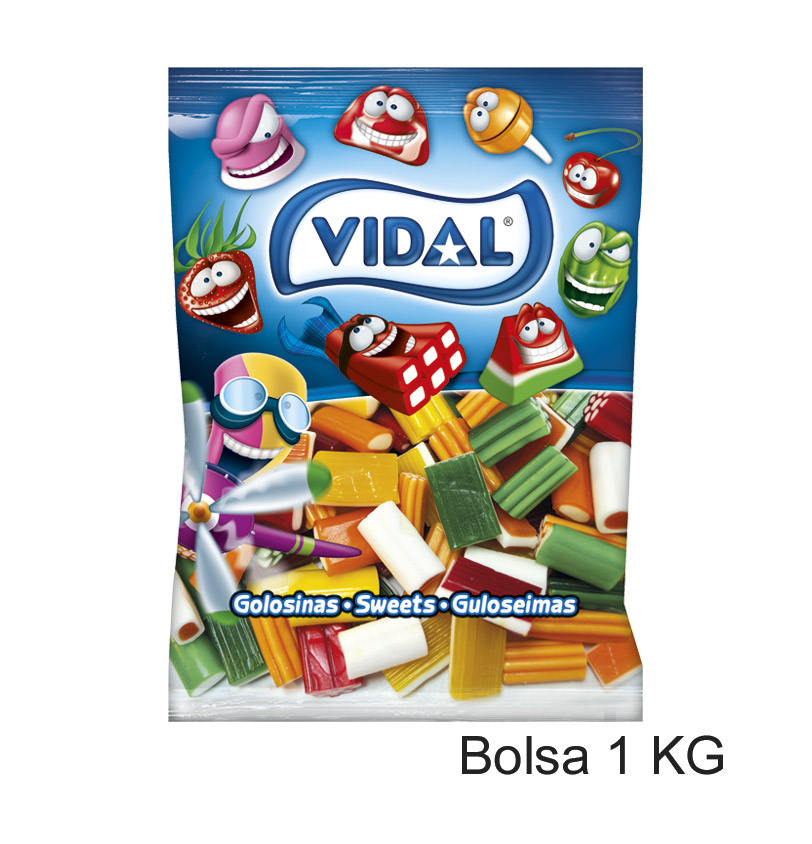 Surtido Regaliz Colores B-1kg Vidal