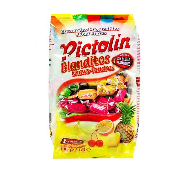 Caramelos Pictolin masticables 1 kg Intervan