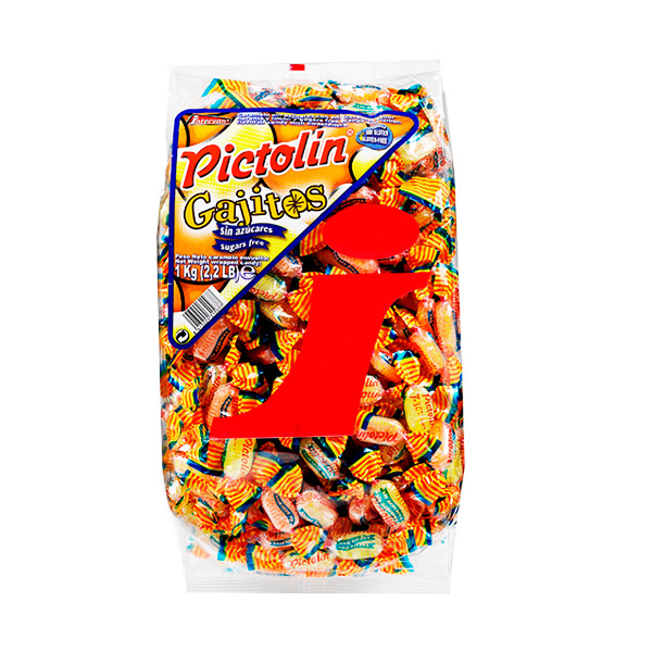 Caramelos Pictolin gajitos s/a 1 kg Intervan