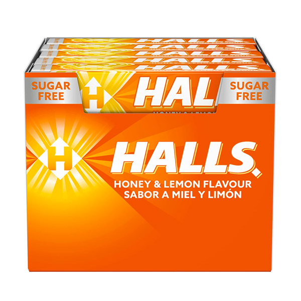 Halls Miel y Limón s/a 20 ud Mondelez