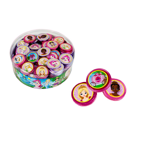 Monedas Princess 1 Kilo  Interdulces