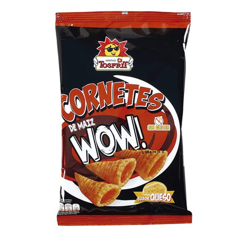 Cornetes Queso 120grx10u Tosfrit