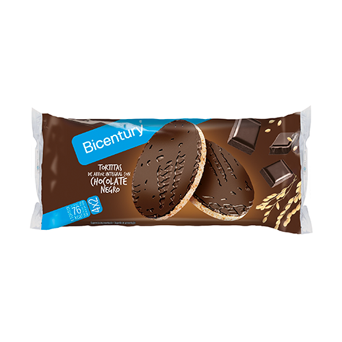 Tortitas Arroz Integral Chocolate Negro Nackis